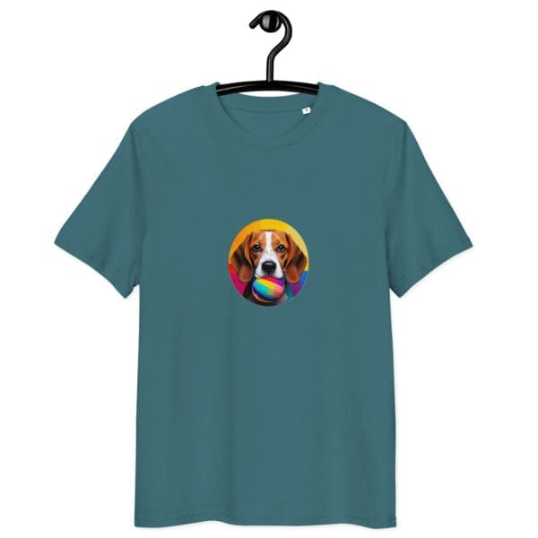 Beagle Dog Unisex organic cotton t-shirt - Image 4