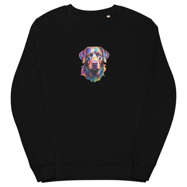 Labrador dog Unisex organic sweatshirt - Image 2