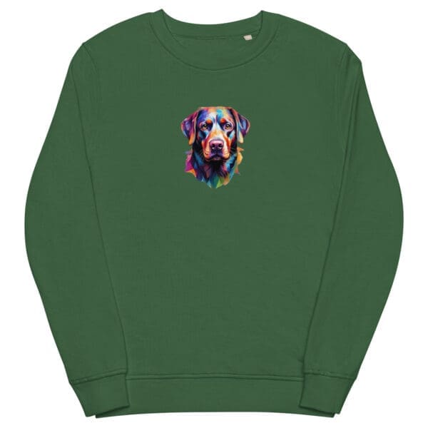 Labrador dog Unisex organic sweatshirt - Image 4
