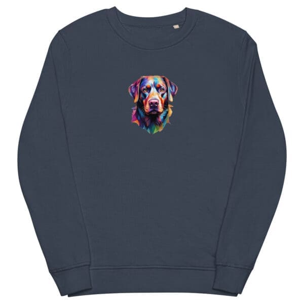 Labrador dog Unisex organic sweatshirt - Image 3