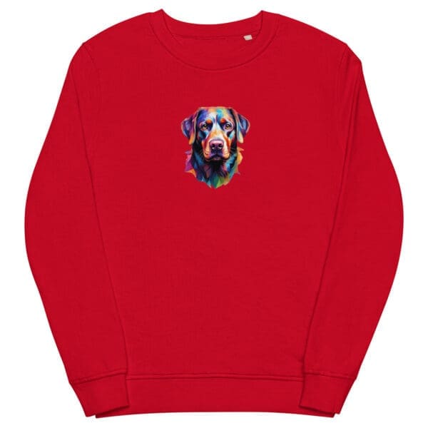 Labrador dog Unisex organic sweatshirt - Image 6