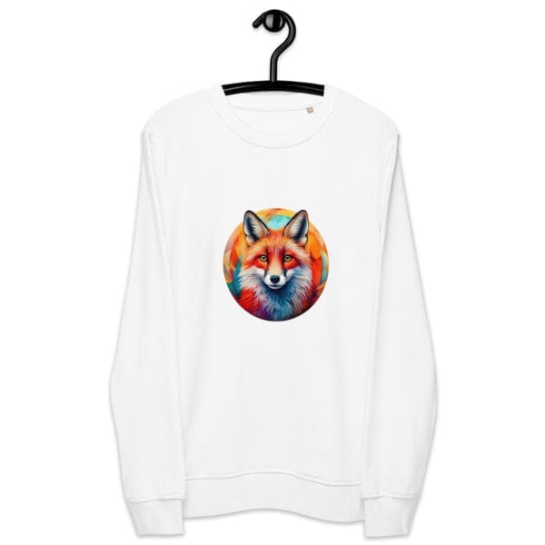 Curious Fox Unisex organic sweatshirt - Image 5